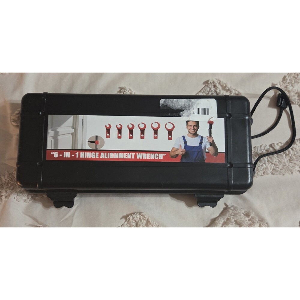 6-in-1 Door Hinge Adjustment Tool for Perfect Alignment & Noise Reduction